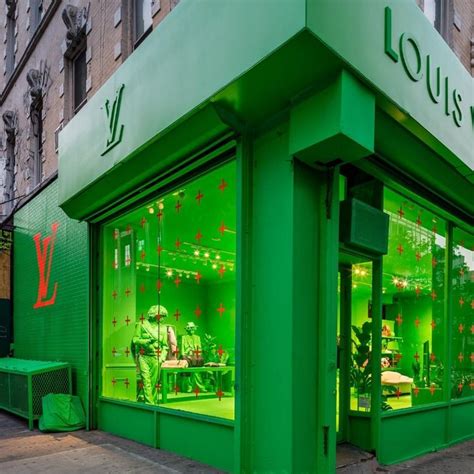 Louis Vuitton has opened a pop